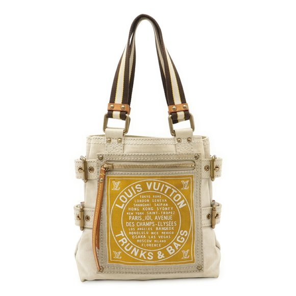 Louis Vuitton Shopper Beige Canvas shoulder - Picture 1 of 10